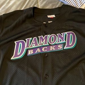 Mitchell and Ness authentic diamond back jersey 2xl